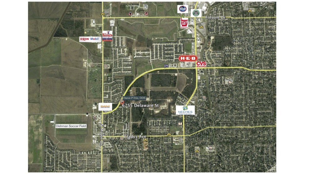 Beaumont Tx Zoning Map 6755 Delaware St, Beaumont, Tx 77706 | Loopnet