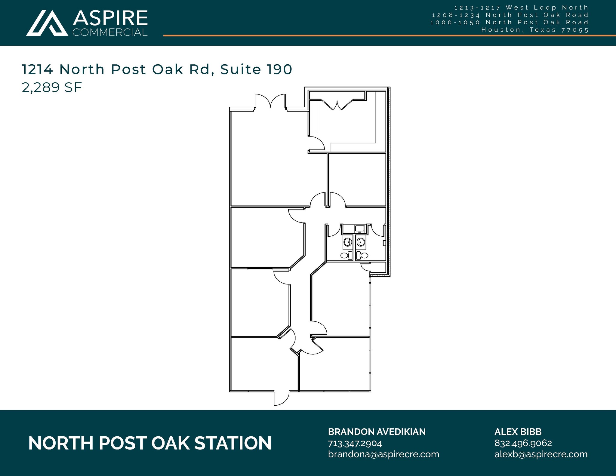 1000 N Post Oak Rd, Houston, TX for lease Floor Plan- Image 1 of 1