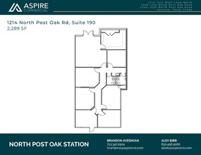 1000 N Post Oak Rd, Houston, TX for lease Floor Plan- Image 1 of 1