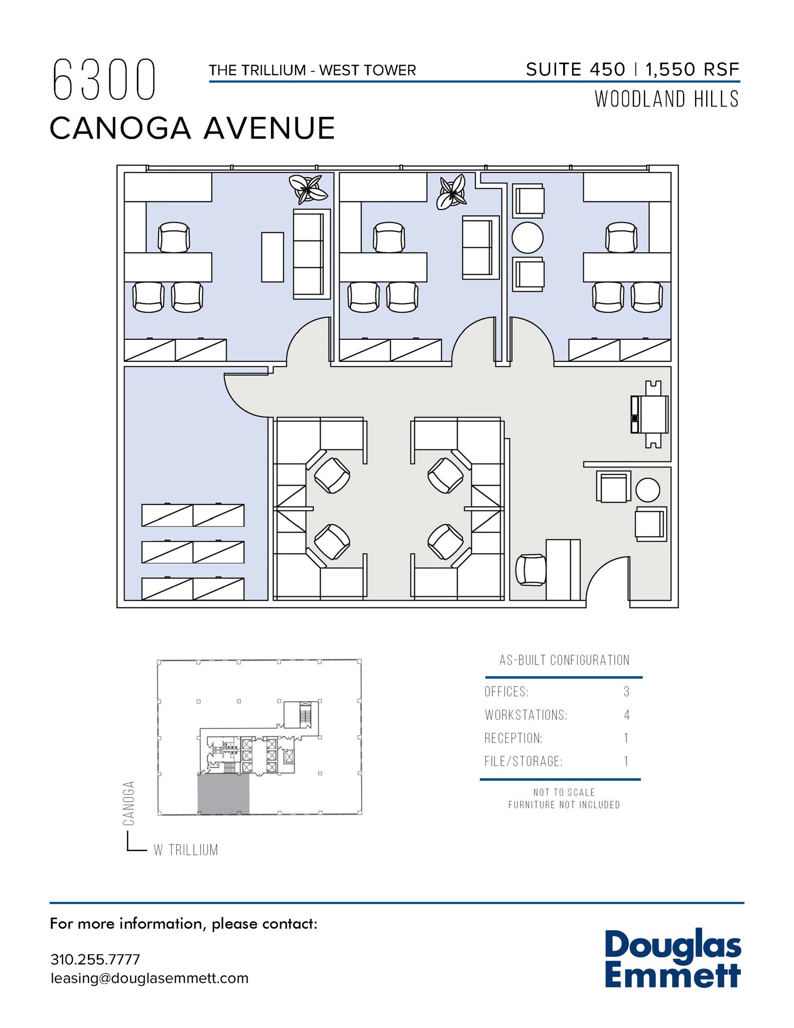 6300 Canoga Ave, Woodland Hills, CA for lease Floor Plan- Image 1 of 1