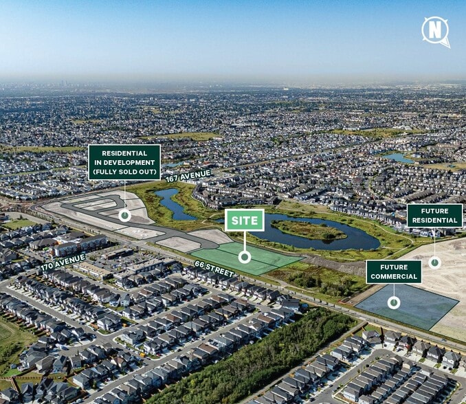 66 Street and 170 Avenue, Edmonton, AB for sale - Aerial - Image 1 of 1