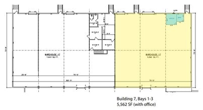 128-138 Sherlake Ln, Knoxville, TN for lease Floor Plan- Image 1 of 1