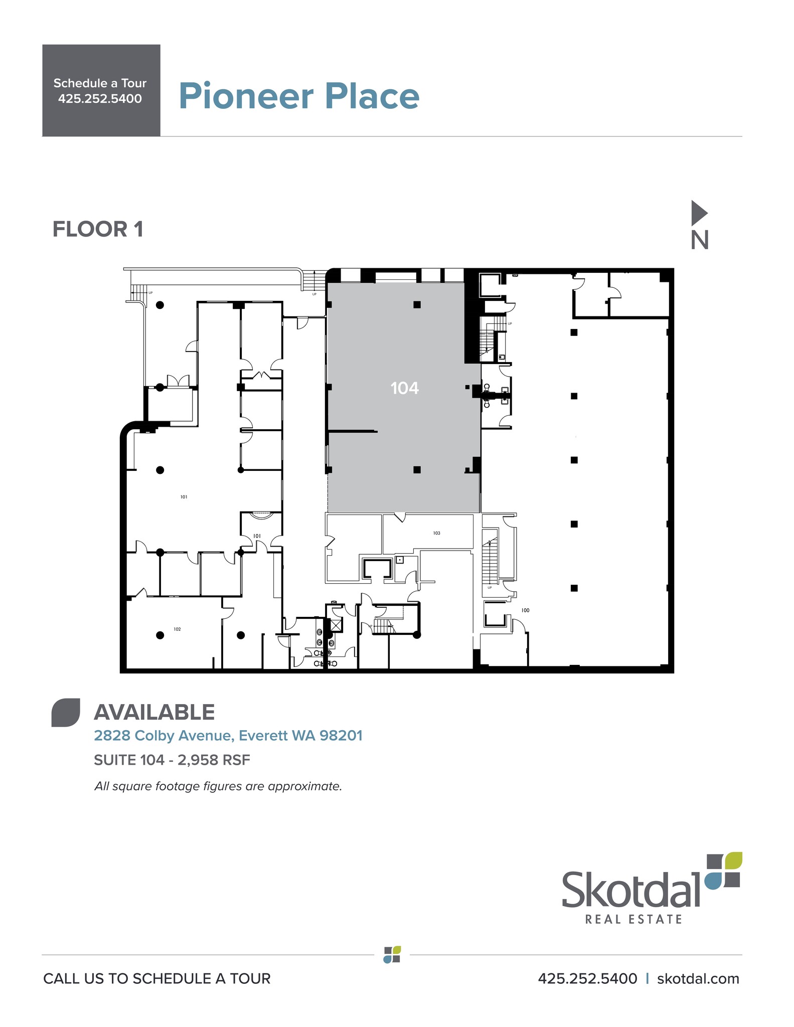 2822 Colby Ave, Everett, WA for lease Site Plan- Image 1 of 1