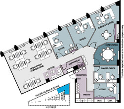 1730 Rhode Island Ave NW, Washington, DC for lease Floor Plan- Image 1 of 1