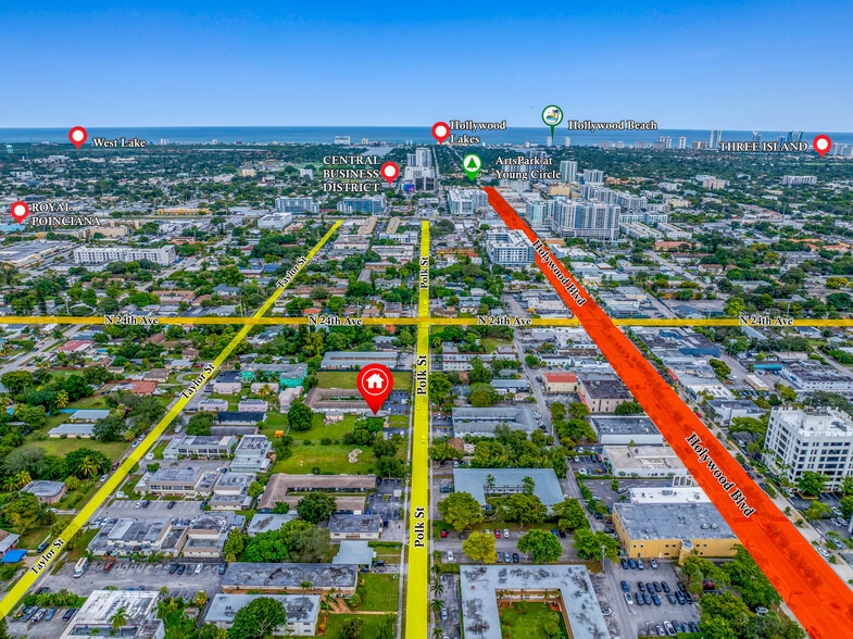 2443 Polk St, Hollywood, FL for sale - Building Photo - Image 2 of 10