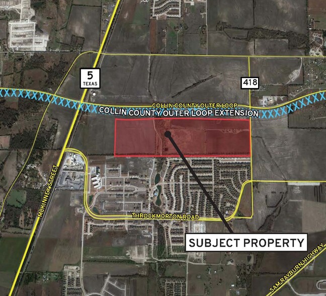 SW Corner of Collin County Outer Loop and CR 418, Melissa, TX for sale - Building Photo - Image 1 of 9