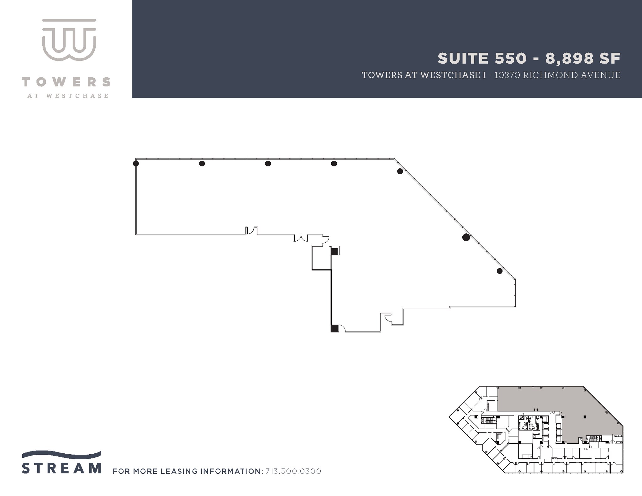 10370 Richmond Ave, Houston, TX for lease Floor Plan- Image 1 of 2