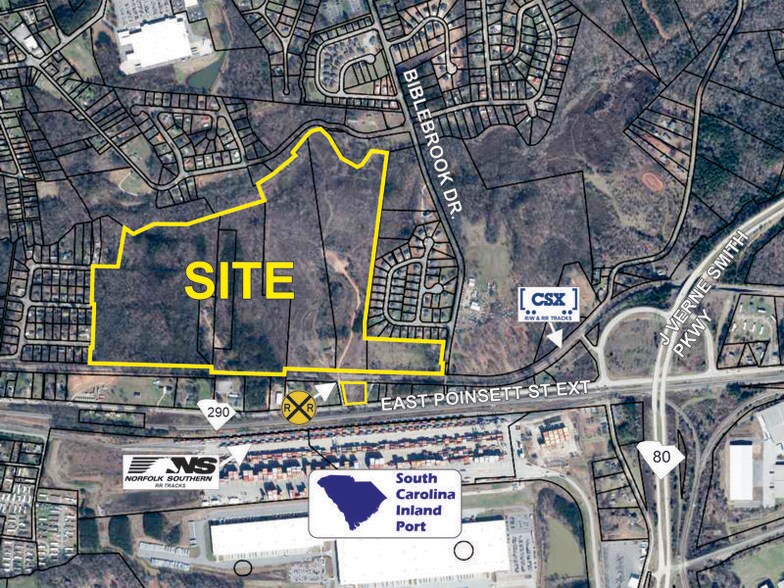 E Poinsett St Ext, Greer, SC for sale - Building Photo - Image 1 of 1