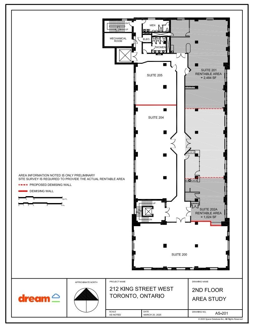 212 King St W, Toronto, ON for lease Floor Plan- Image 1 of 1
