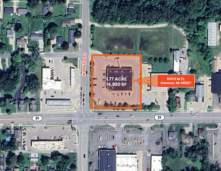 1001 E M-21, Owosso, MI for sale - Building Photo - Image 3 of 12