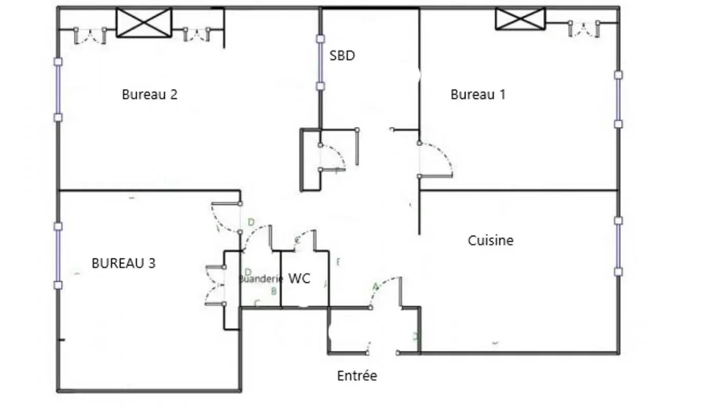 Lyon, RHO 69006 -  -  - Floor Plan - Image 1 of 1