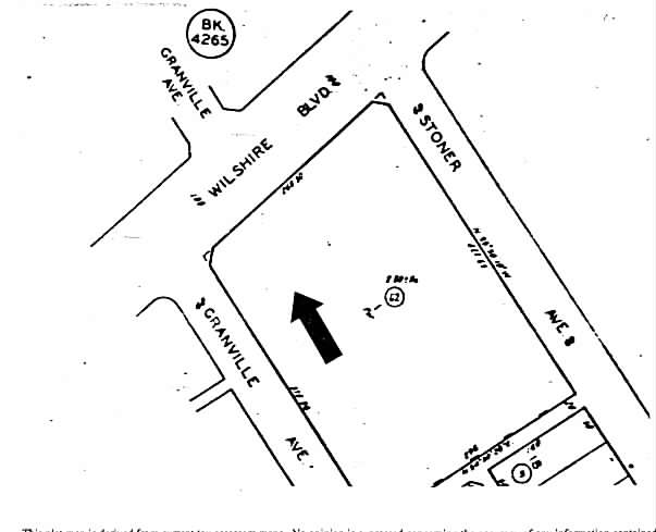 11766 Wilshire Blvd, Los Angeles, CA for lease - Plat Map - Image 2 of 14