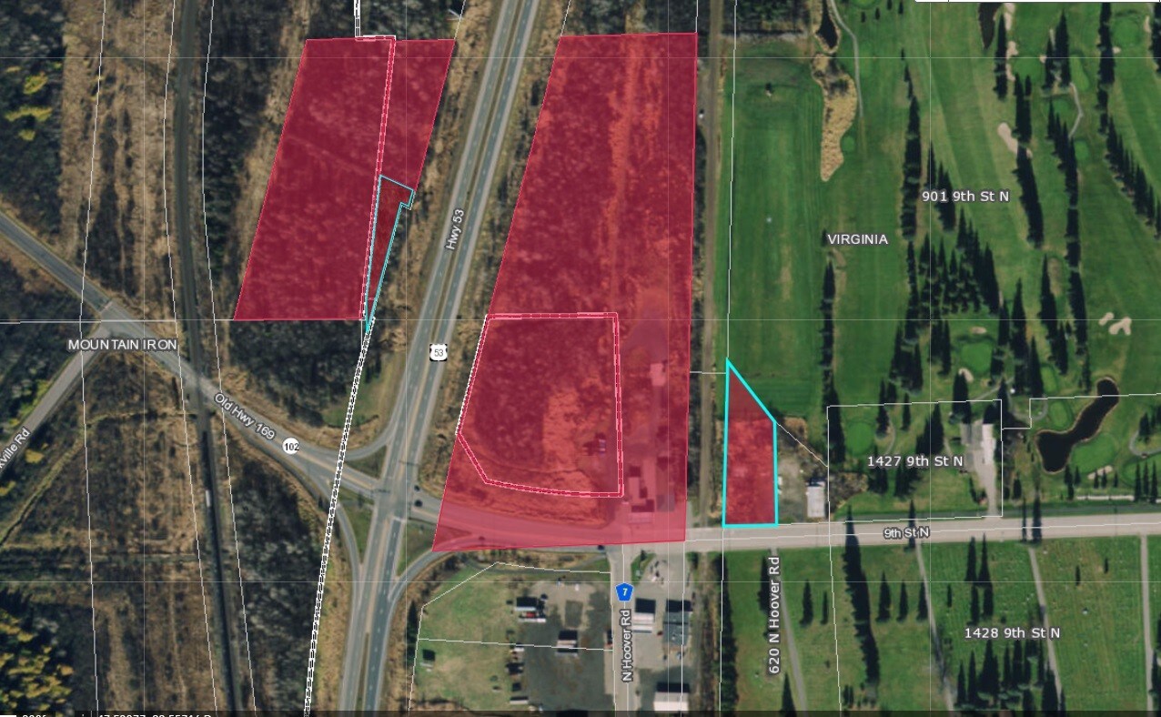 Highway 53, Virginia, MN for sale Aerial- Image 1 of 1