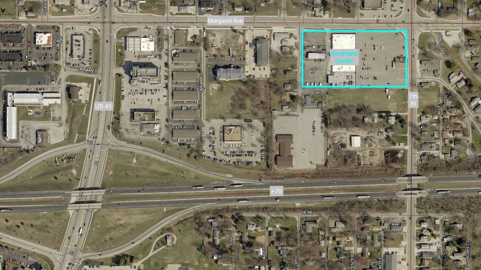 3000 S 7th St, Terre Haute, IN for lease - Aerial - Image 2 of 4