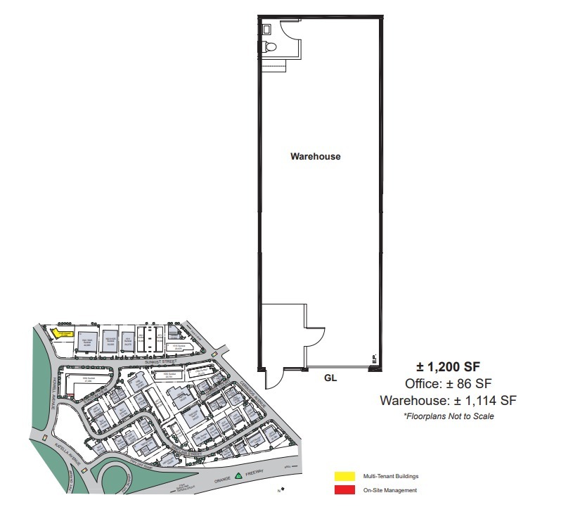 1591 S Sinclair St, Anaheim, CA for lease Floor Plan- Image 1 of 1