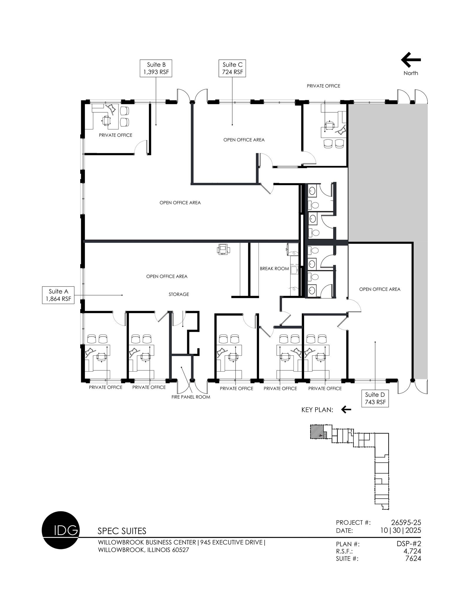 600-650 Executive Dr, Willowbrook, IL for lease Site Plan- Image 1 of 1