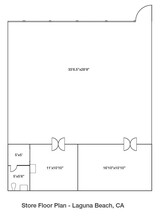 207 Ocean Ave, Laguna Beach, CA for lease Floor Plan- Image 1 of 1