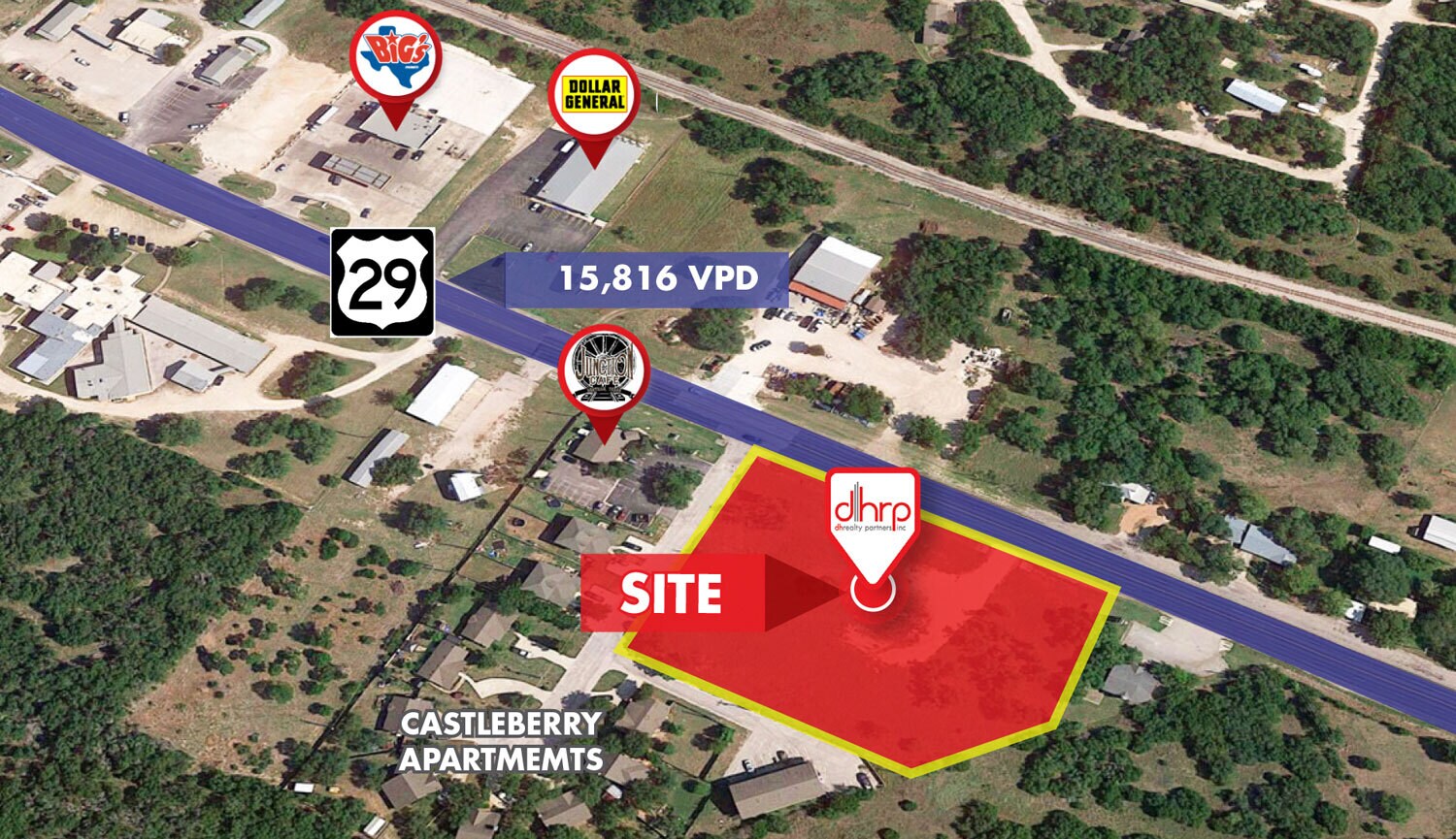 950 E State Highway 29, Bertram, TX 78605 Land for Sale