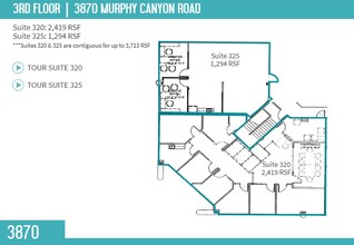 3870 Murphy Canyon Rd, San Diego, CA for lease Floor Plan- Image 1 of 1