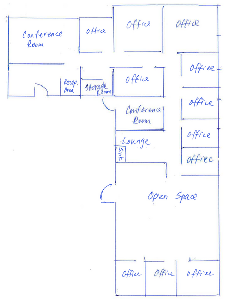 17B Firstfield Rd Units 201 & 202 portfolio of 2 properties for sale on LoopNet.com - Floor Plan - Image 2 of 2