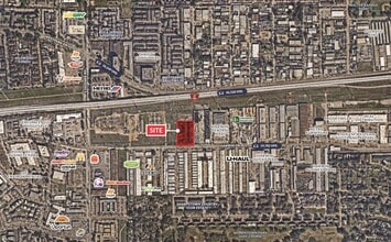 9910-9970 Harwin Dr, Houston, TX - AERIAL  map view