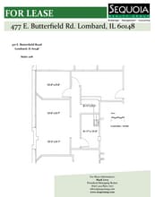 477 E Butterfield Rd, Lombard, IL for lease Floor Plan- Image 1 of 1
