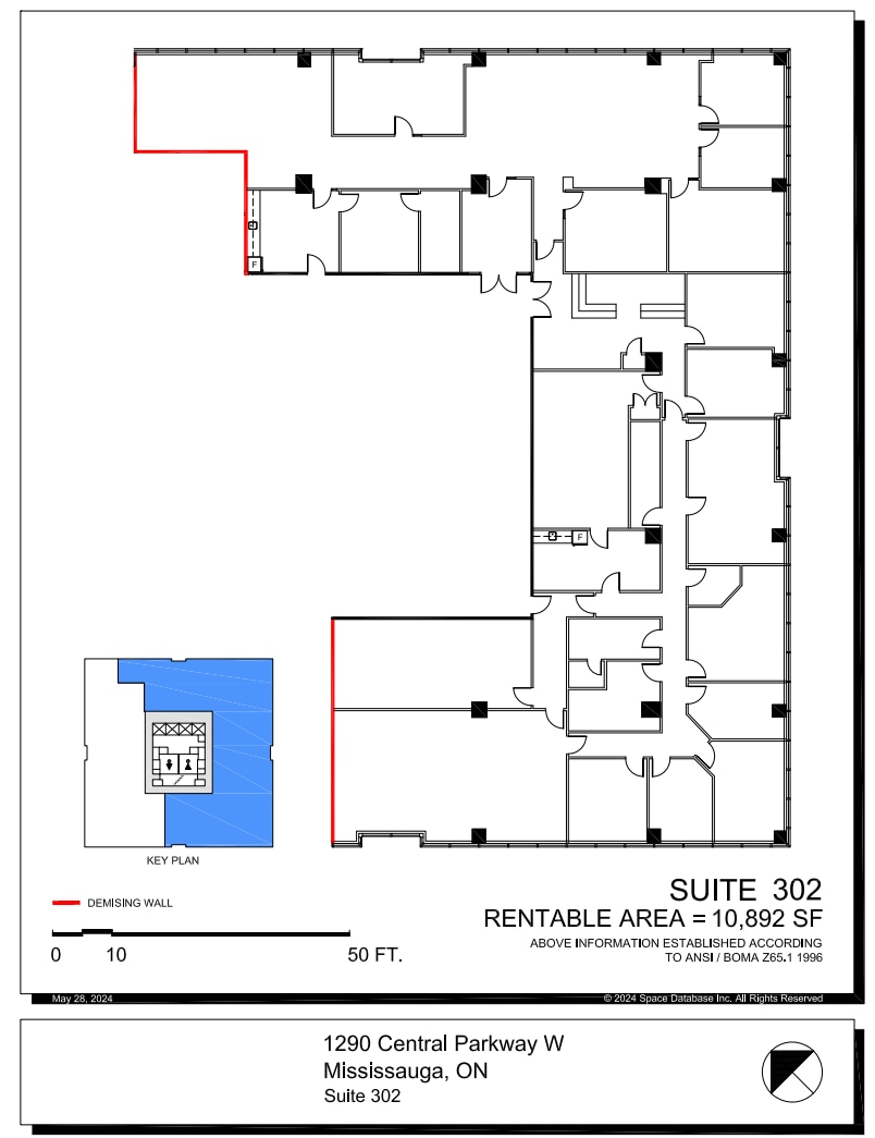 1270 Central Pky, Mississauga, ON for lease Floor Plan- Image 1 of 1