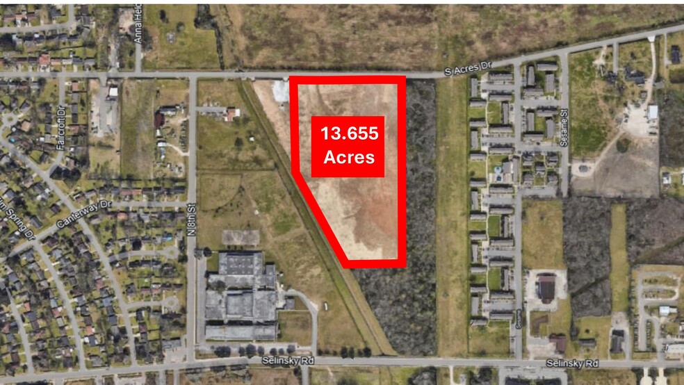 5766 Acres Drive Dr, Houston, TX for sale - Site Plan - Image 1 of 1