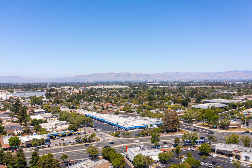 101-103 E El Camino Real, Sunnyvale, CA for lease - Aerial - Image 2 of 4