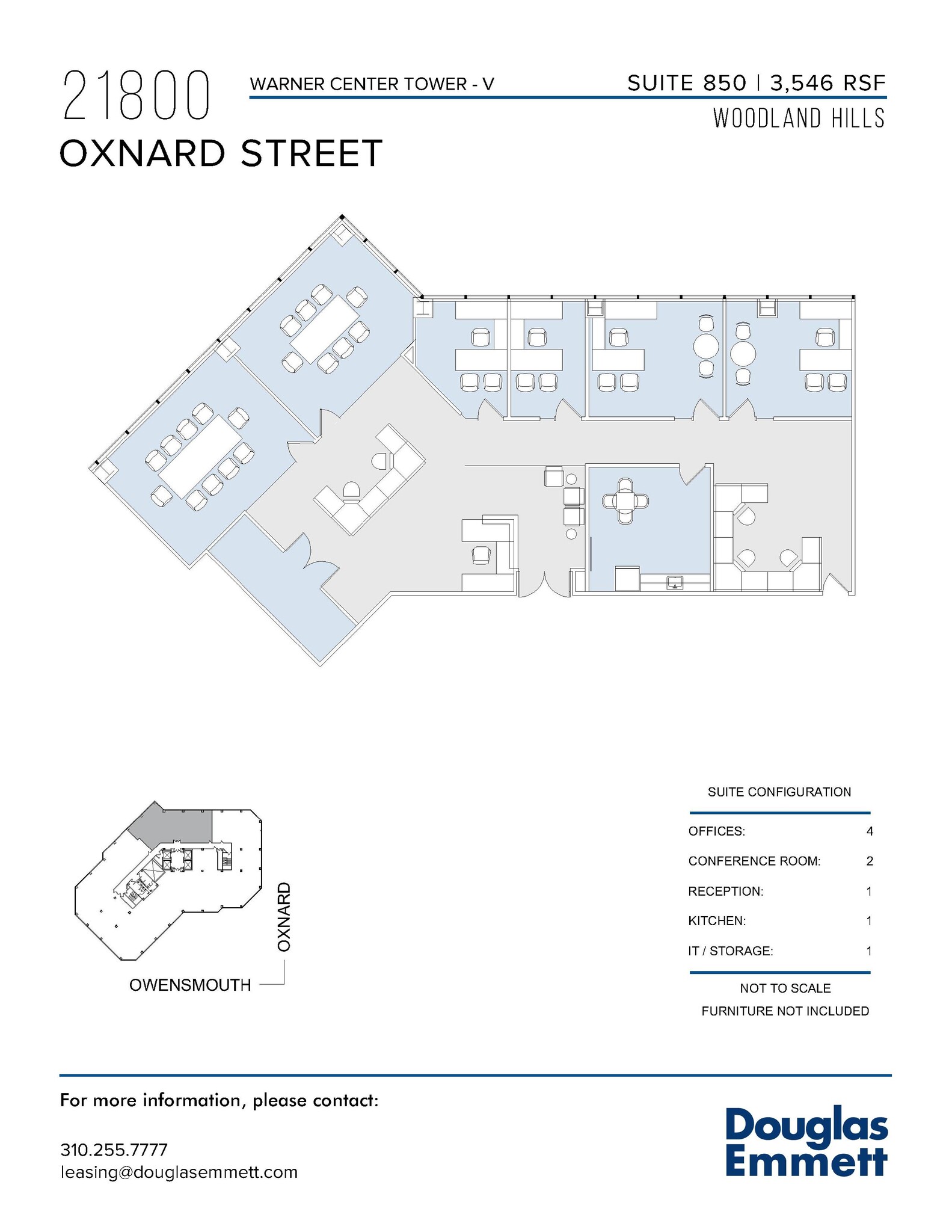 21800 Oxnard St, Woodland Hills, CA for lease Floor Plan- Image 1 of 1