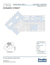 21800 Oxnard St, Woodland Hills, CA for lease Floor Plan- Image 1 of 1