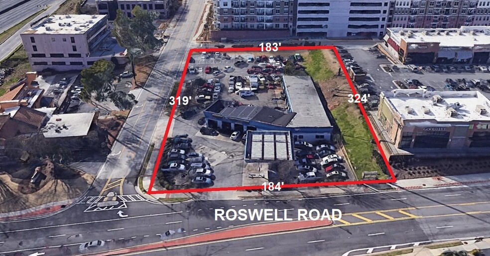 5810 Roswell Rd, Atlanta, GA for lease - Building Photo - Image 2 of 4