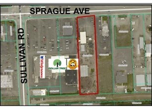 15614 E Sprague Ave, Veradale, WA - AERIAL  map view