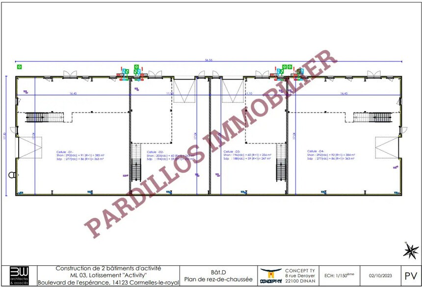 Flex in Cormelles-le-Royal for sale - Floor Plan - Image 2 of 4