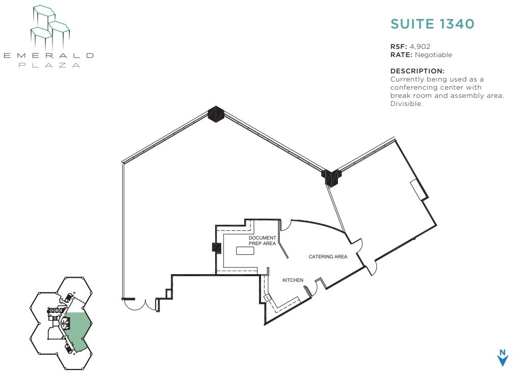 402 W Broadway, San Diego, CA for lease Floor Plan- Image 1 of 1