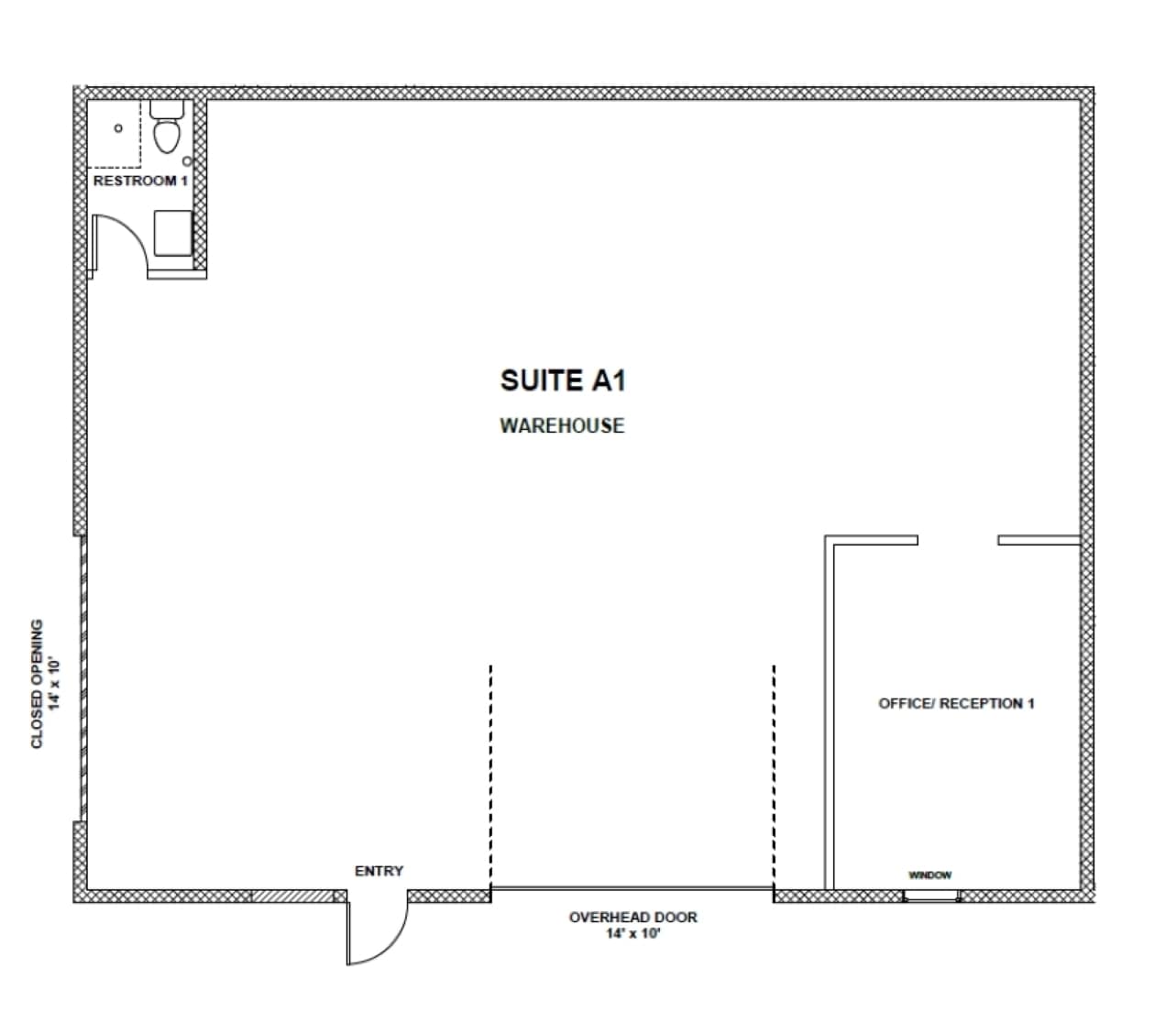 2463-2517 S Riverside Dr, Fort Worth, TX for lease Floor Plan- Image 1 of 1