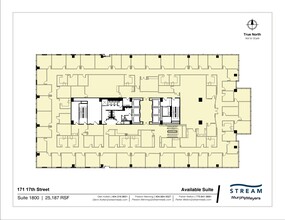 171 17th St NW, Atlanta, GA for lease Site Plan- Image 1 of 1