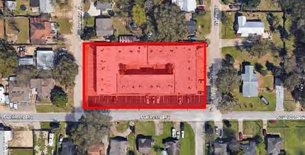 1910 Southern Ave, Biloxi, MS - AERIAL  map view
