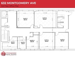 632 Montgomery Ave, Narberth, PA for lease Site Plan- Image 1 of 2