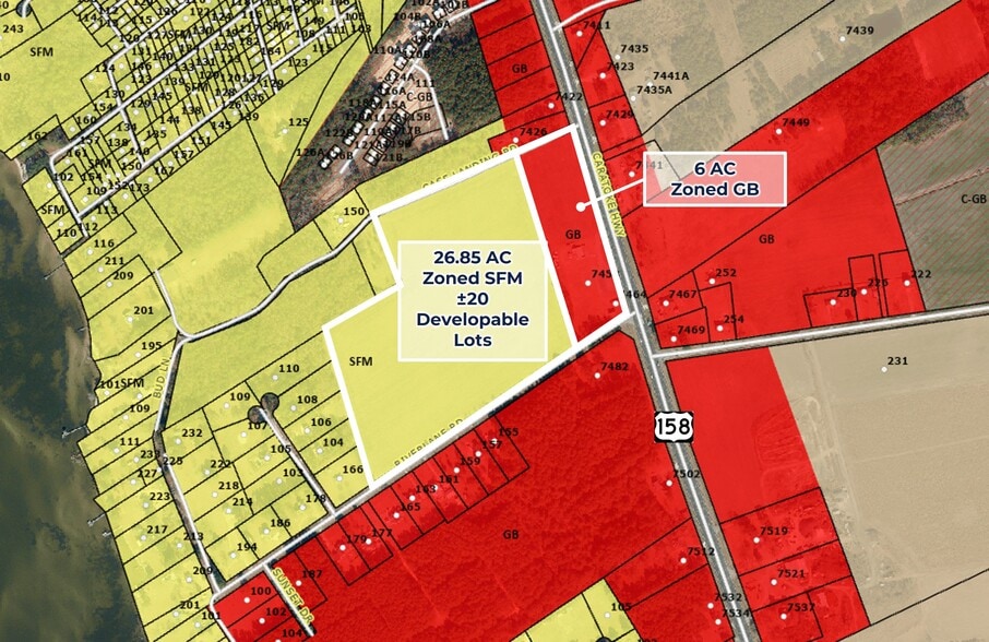 7458 Caratoke Hwy, Jarvisburg, NC for sale - Building Photo - Image 2 of 4