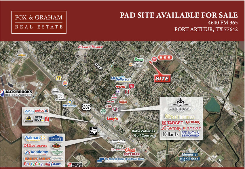 4640 Highway 365, Port Arthur, TX for sale - Primary Photo - Image 1 of 3