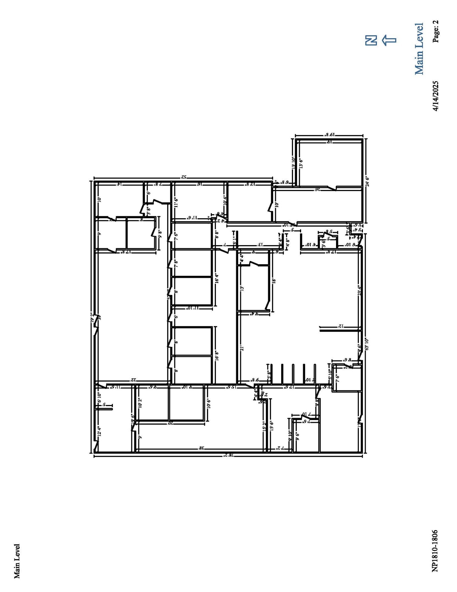 1800-1864 Belvidere Rd, Grayslake, IL for lease Floor Plan- Image 1 of 2