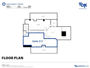 101 Park Ave, Idaho Falls, ID for lease Floor Plan- Image 1 of 2