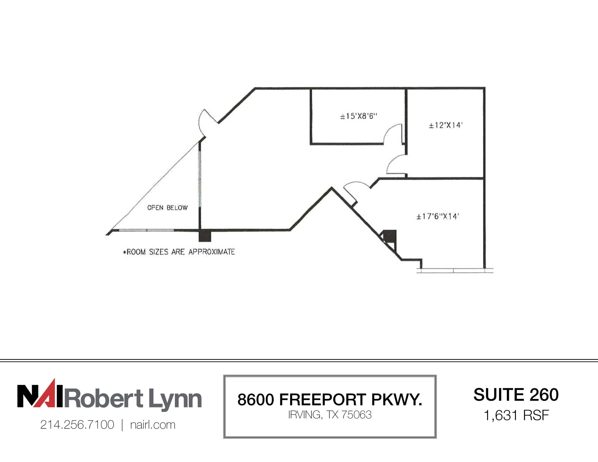 8600 Freeport Pky, Irving, TX for lease Floor Plan- Image 1 of 1