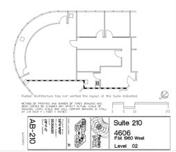 4606 FM 1960 W, Houston, TX for sale Floor Plan- Image 1 of 1