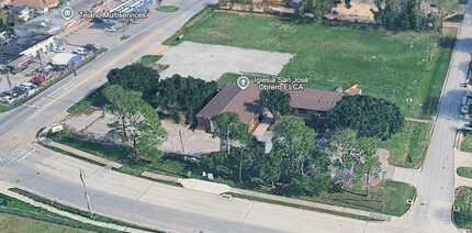 7822 Northline Dr, Houston, TX - Aerial  map view
