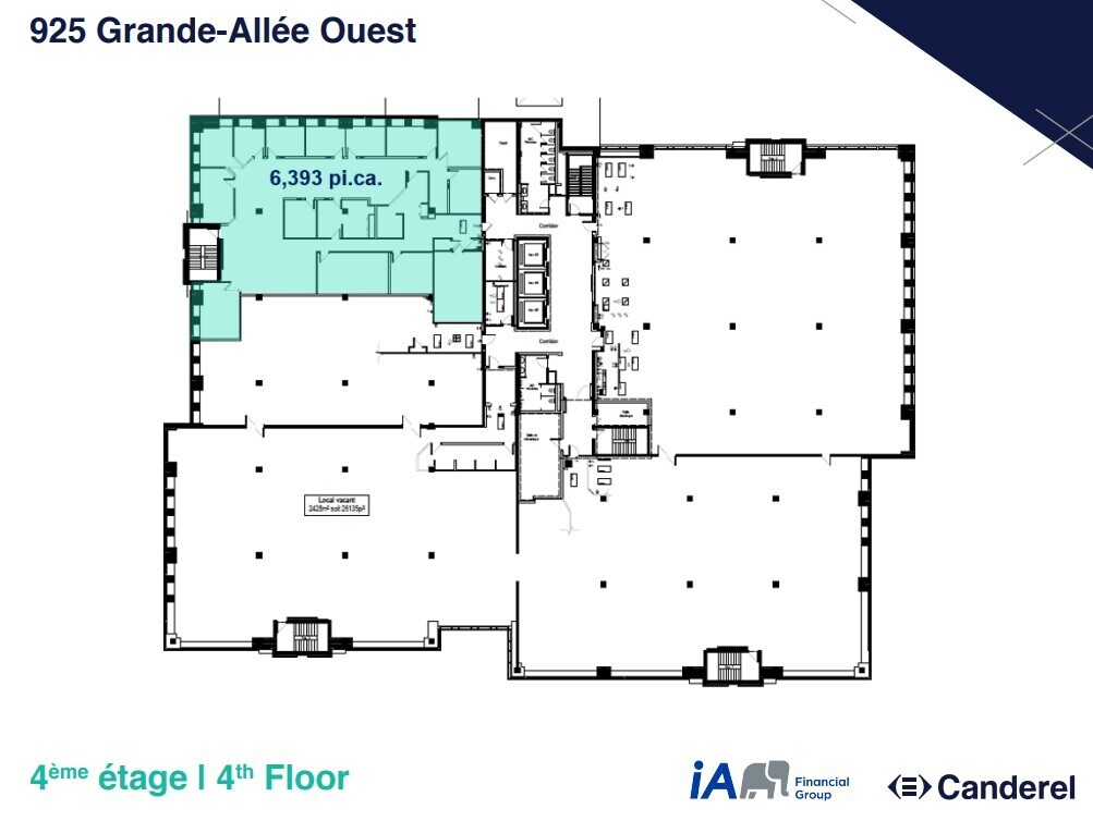 925 Alle Grande O, Québec, QC for lease Floor Plan- Image 1 of 2