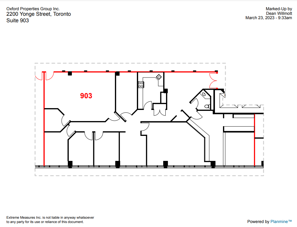 2200 Yonge St, Toronto, ON for lease Floor Plan- Image 1 of 1