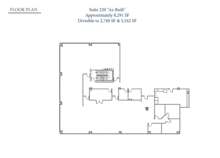 16870 W Bernardo Dr, San Diego, CA for lease Floor Plan- Image 1 of 4