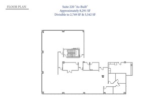 16870 W Bernardo Dr, San Diego, CA for lease Floor Plan- Image 1 of 4